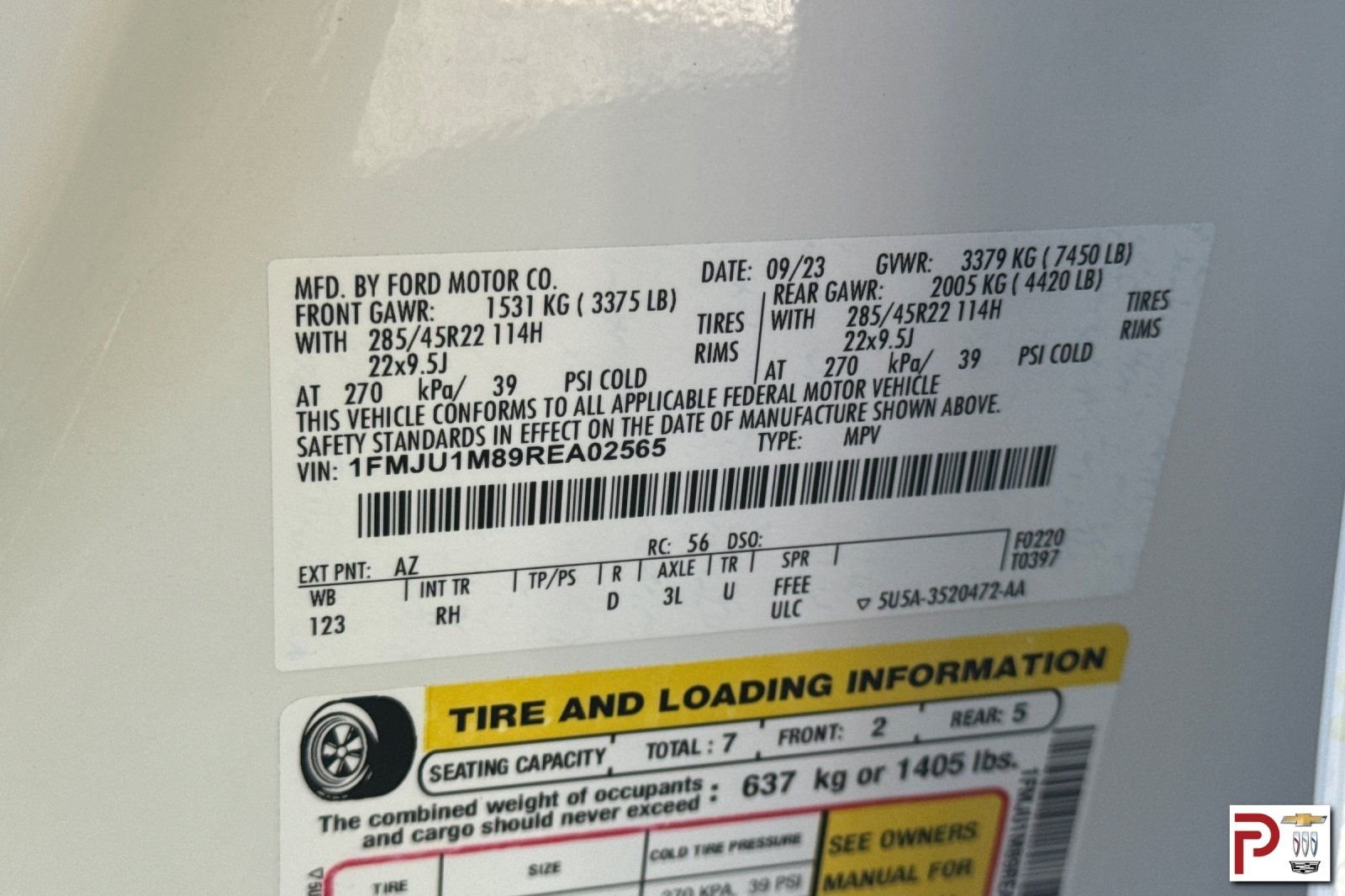 Used 2024 White Ford Platinum image 39