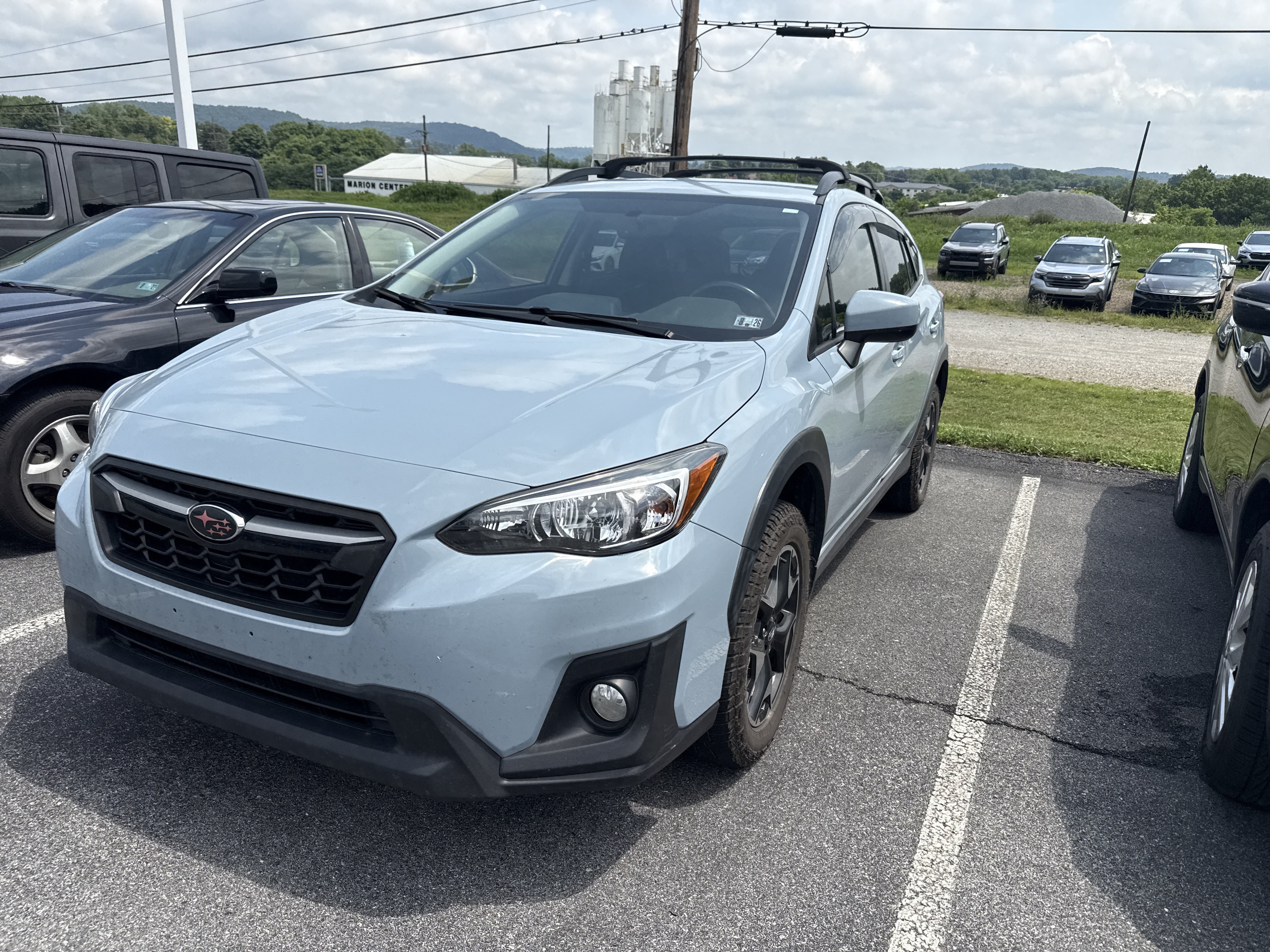 Used 2019 Cool Gray Khaki Subaru Premium image 7