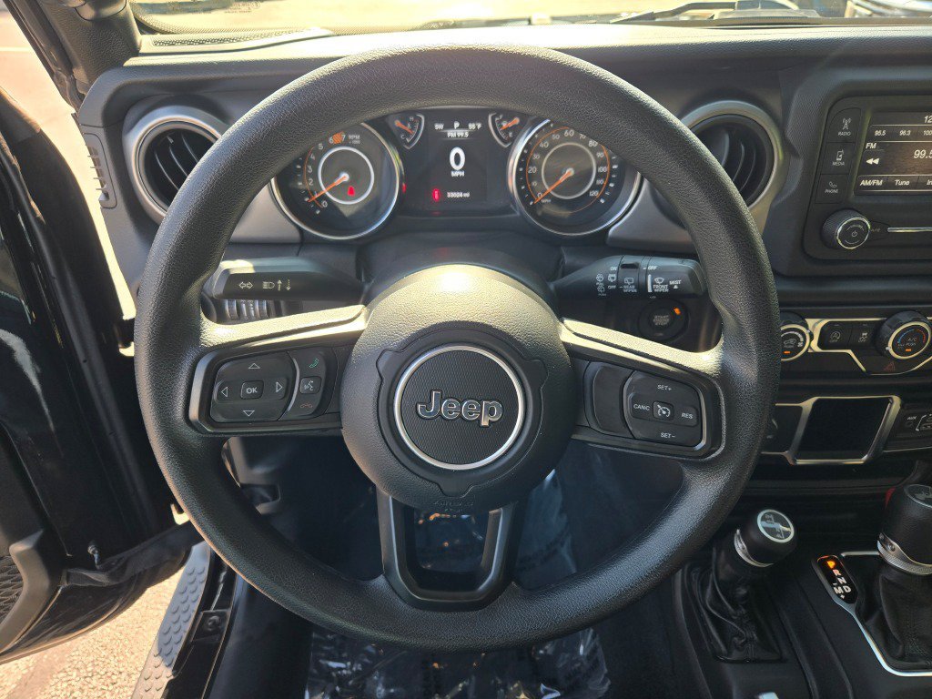 Used 2021 Black Clearcoat Jeep Unlimited Willys image 27