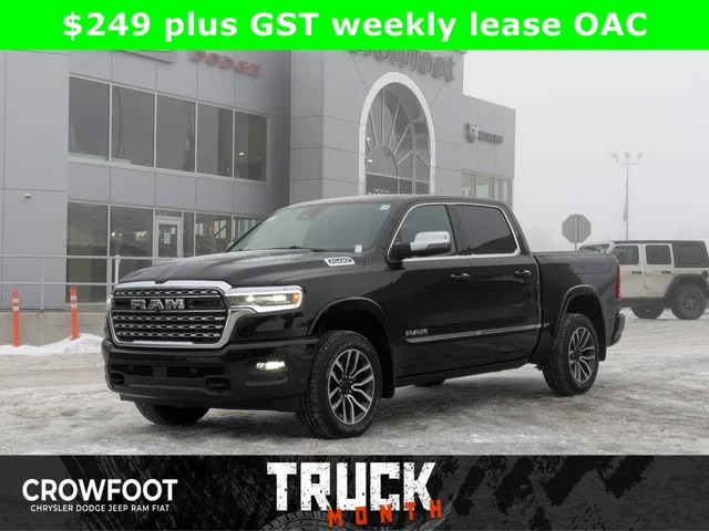 2026 RAM 1500 Limited * PANO SUNROOF - HEADS UP DISPLAY - RAMBOX CARGO & TONS MORE!