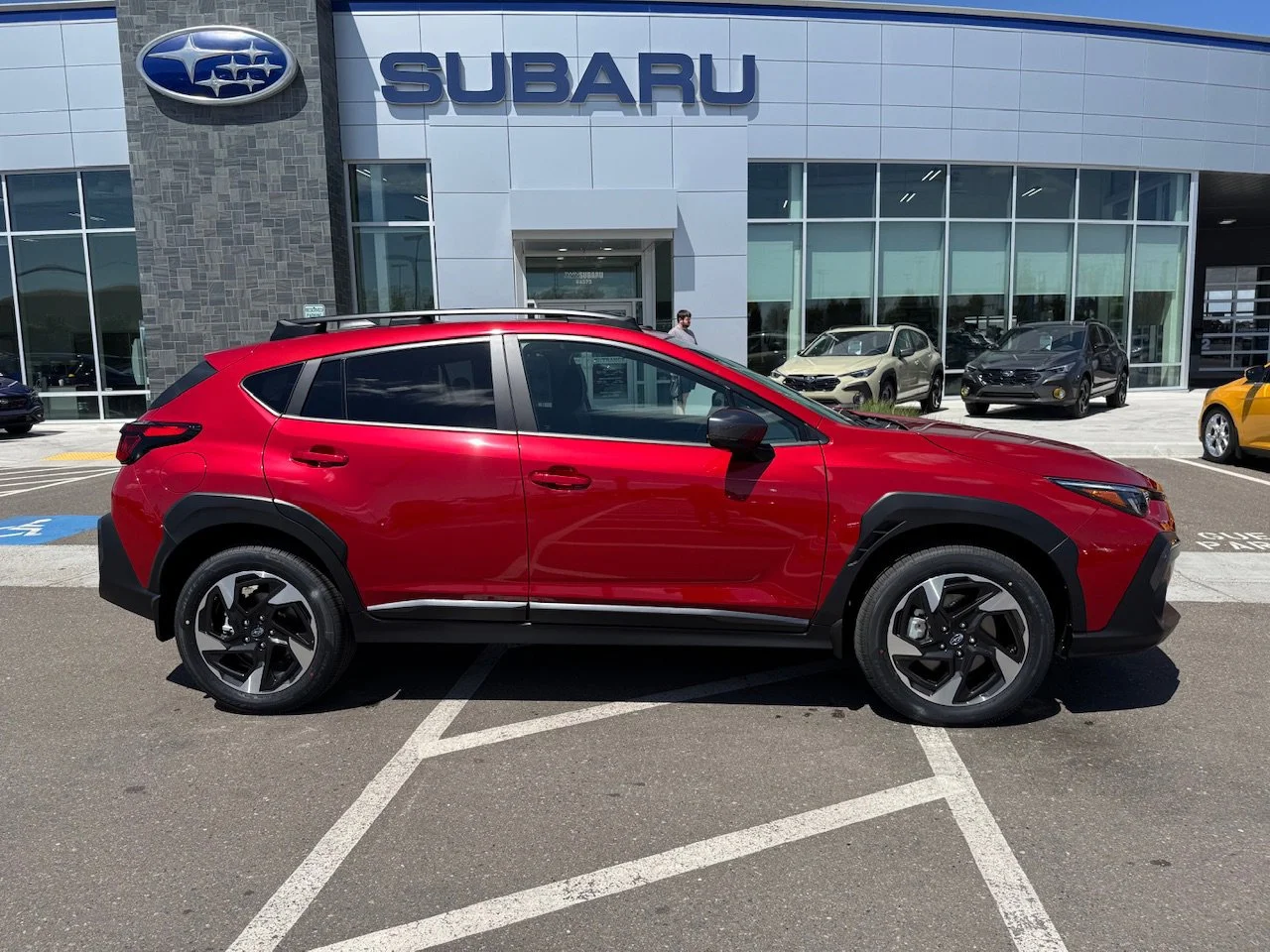 New 2026 Lithium Red Pearl Subaru Limited image 8