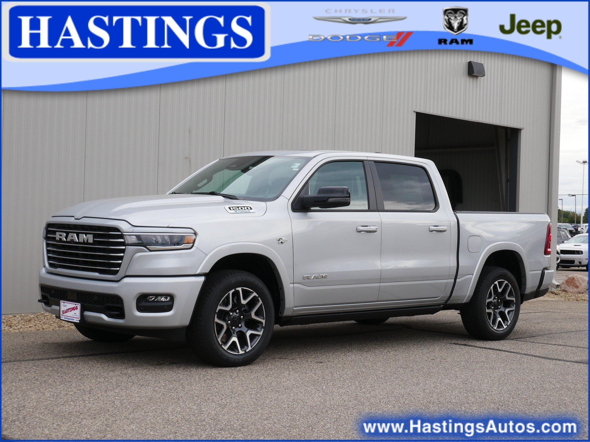 New 2027 Silver Zynith Exterior Paint RAM Laramie image 1
