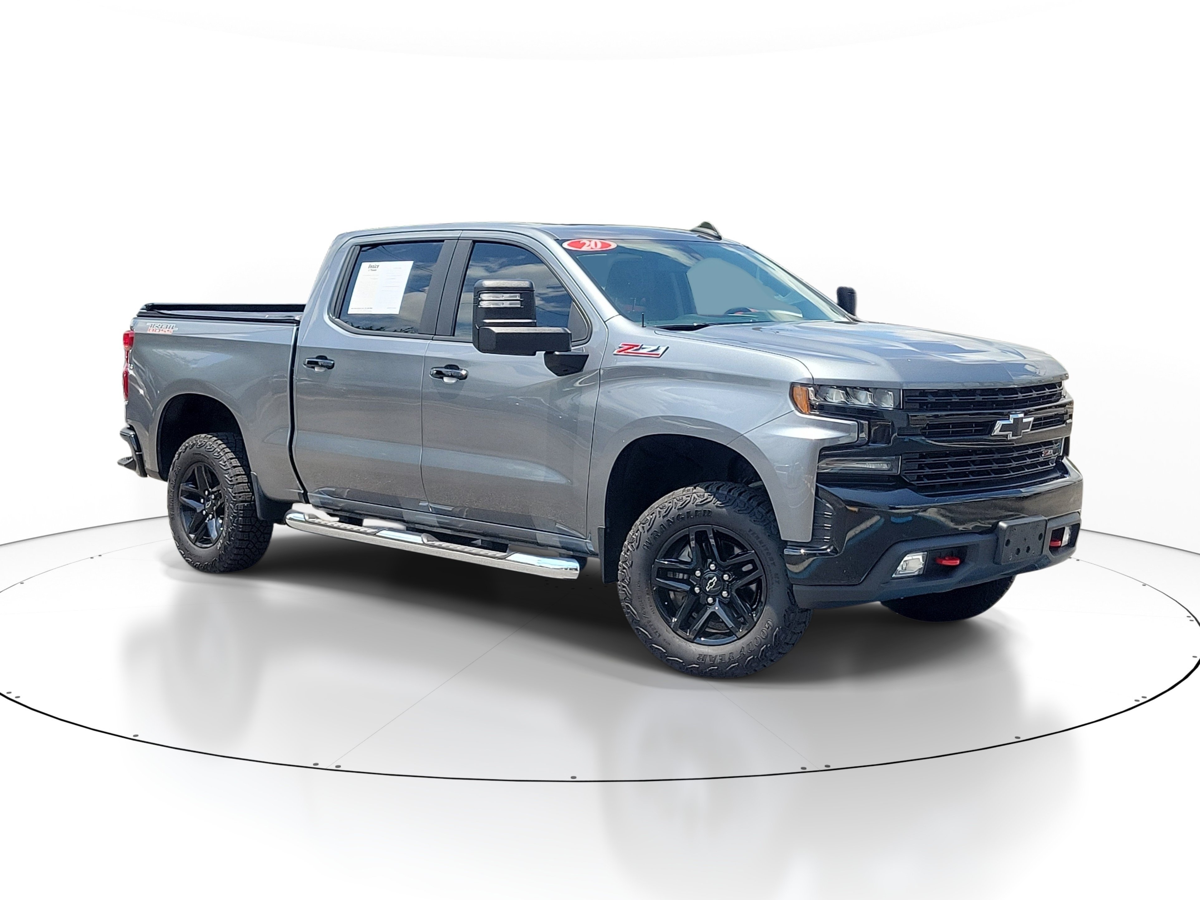 Used 2020 Satin Steel Metallic Chevrolet LT Trail Boss image 1