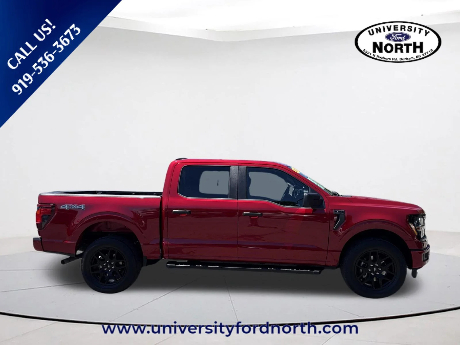 Used 2025 Rapid Red Metallic Tinted Clearcoat Ford STX image 8