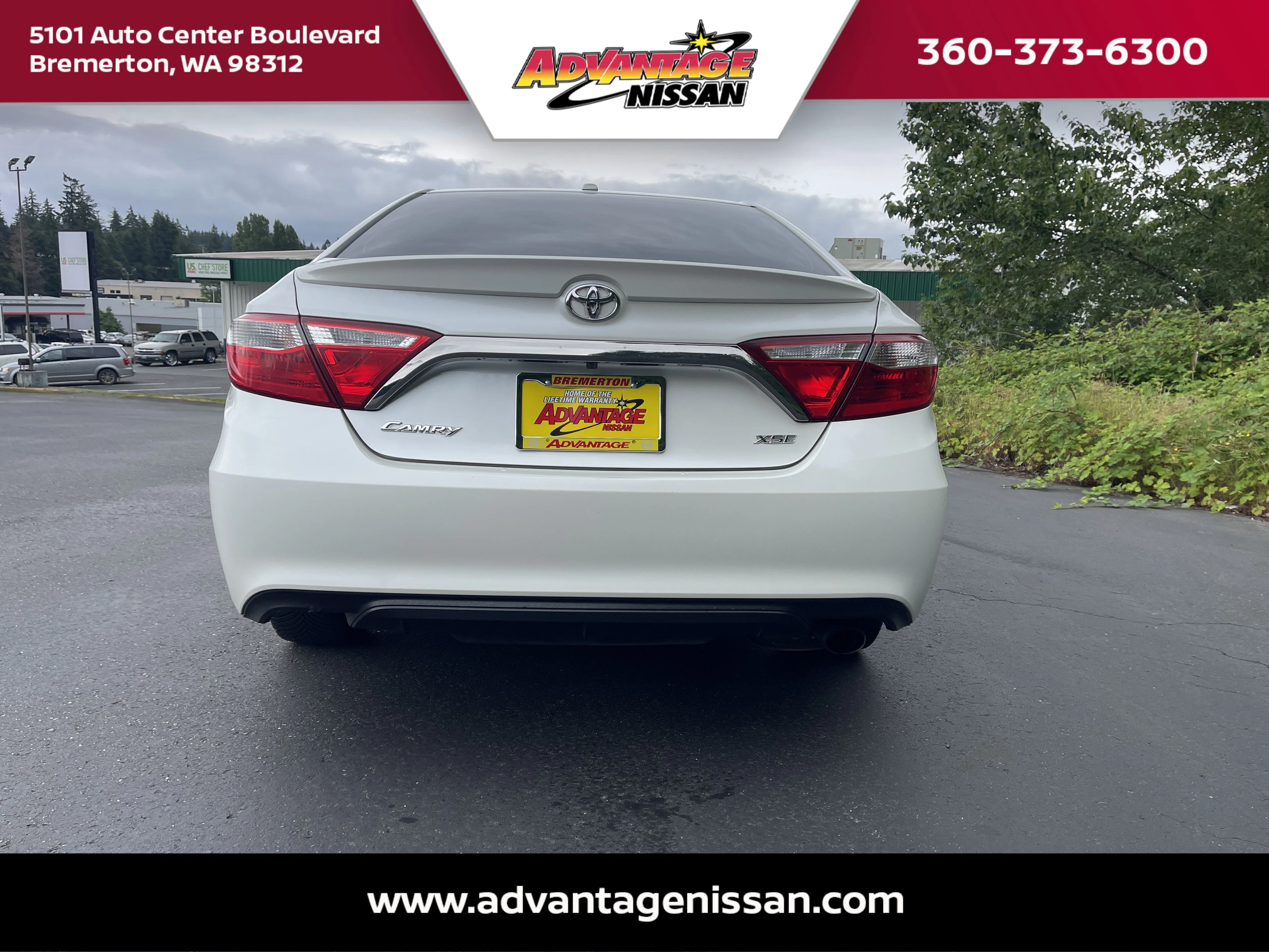 Used 2015 Blizzard Pearl Toyota XSE image 4