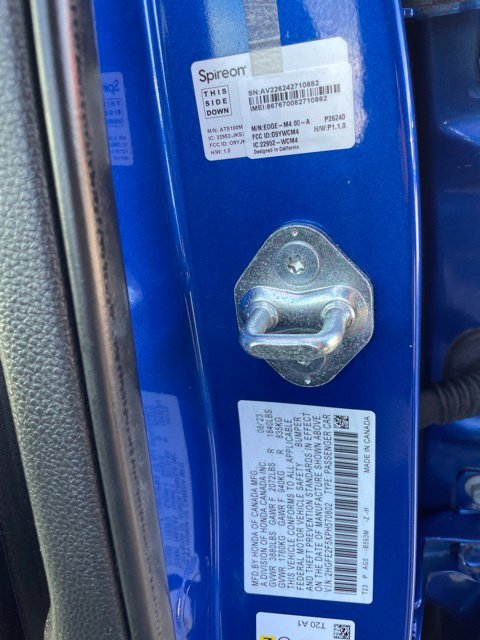 Used 2023 Aegean Blue Metallic Honda Sport image 23