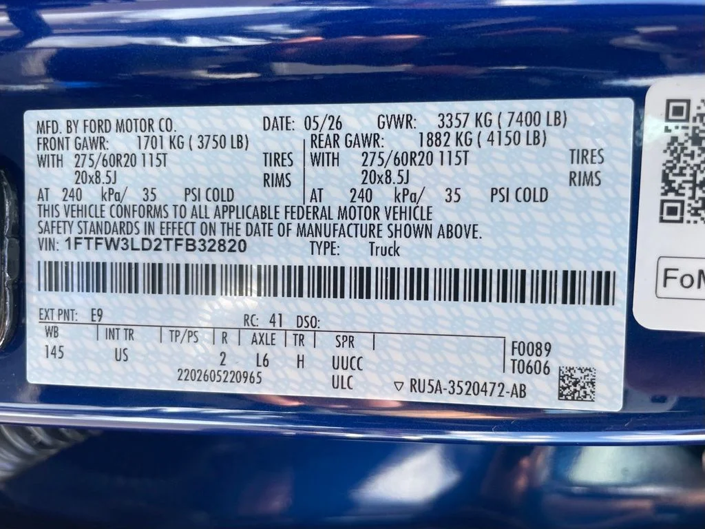 New 2026 Argon Blue Metallic Ford XLT image 40