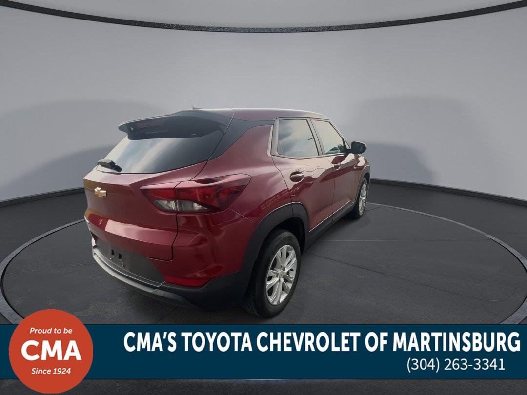 Used 2021 Scarlet Red Metallic Chevrolet LS image 8