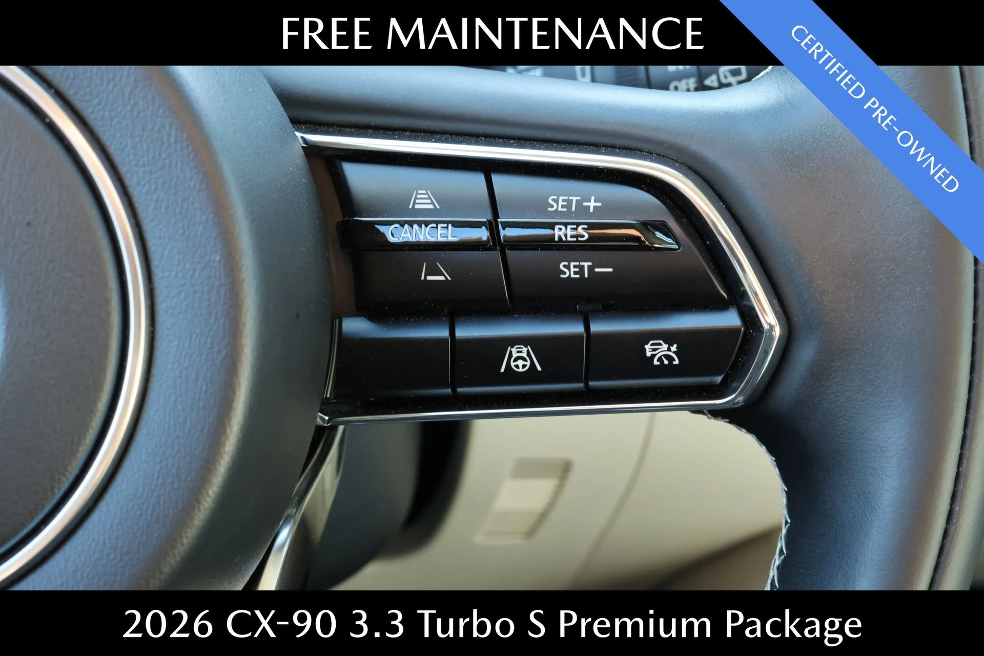 Certified Used 2026 Black Mazda 3.3 Turbo S Premium Plus image 10