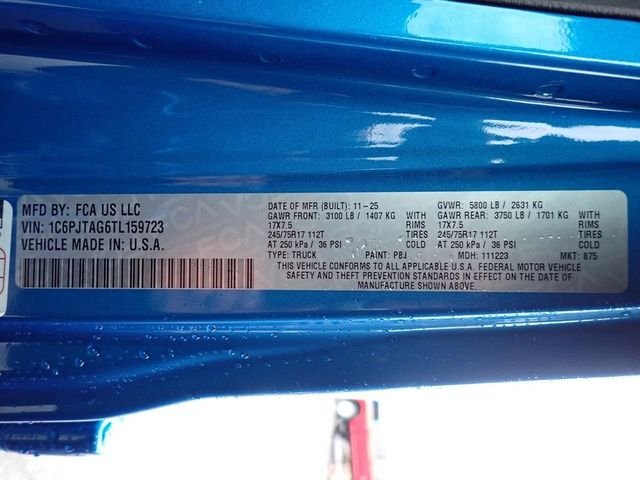 New 2026 Hydro Blue Pearlcoat Jeep Sport S image 17