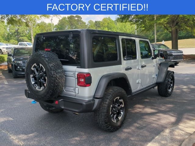 Used 2024 Silver Jeep Rubicon 4xe image 5