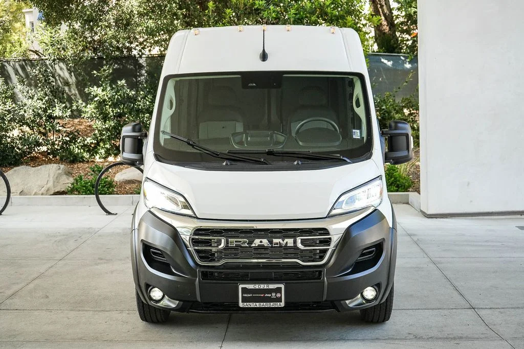 New 2026 Bright White Clear-Coat Exterior Paint RAM High Roof image 2