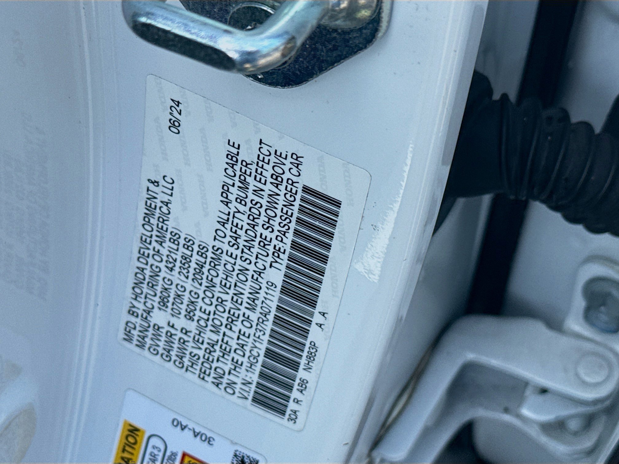2024 Honda Accord EX - Photo 36
