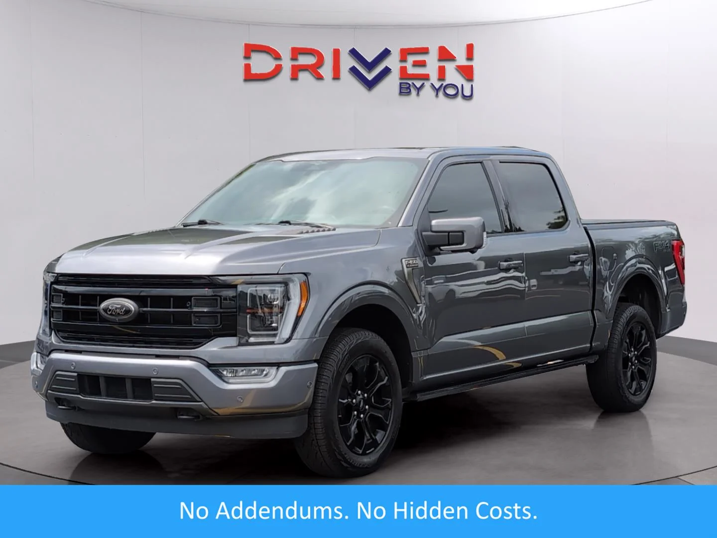Used 2023 Carbonized Gray Ford Platinum image 1