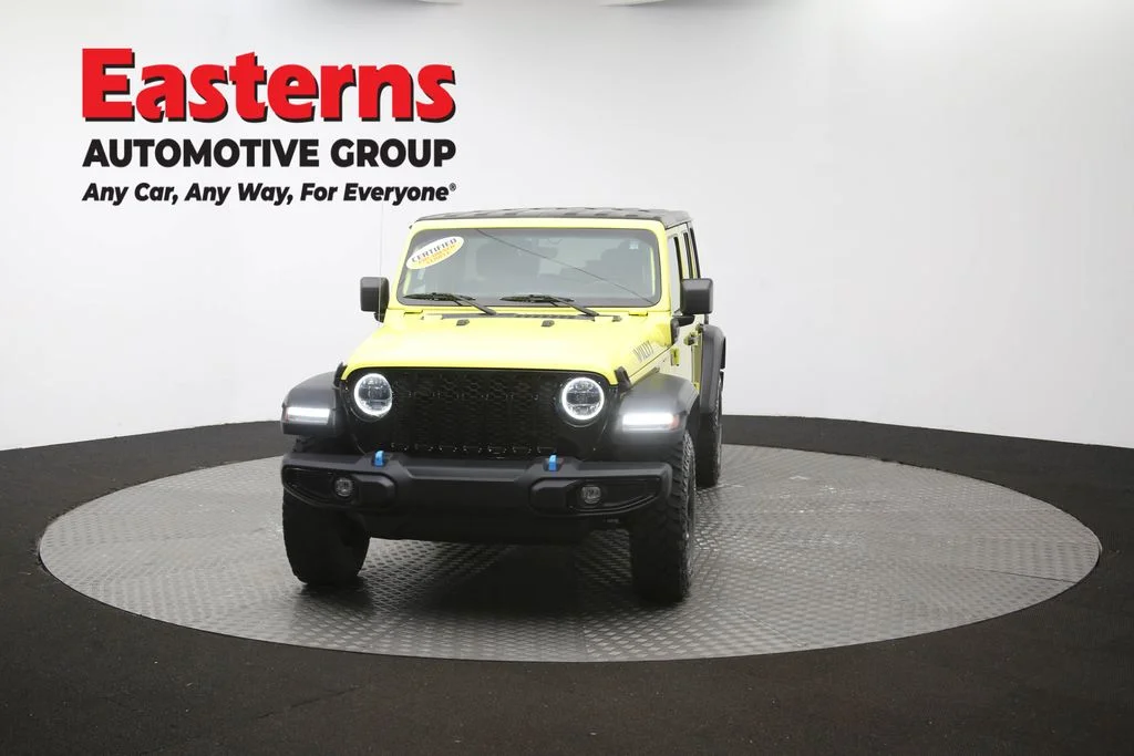 Used 2023 Yellow Jeep Willys 4xe image 53