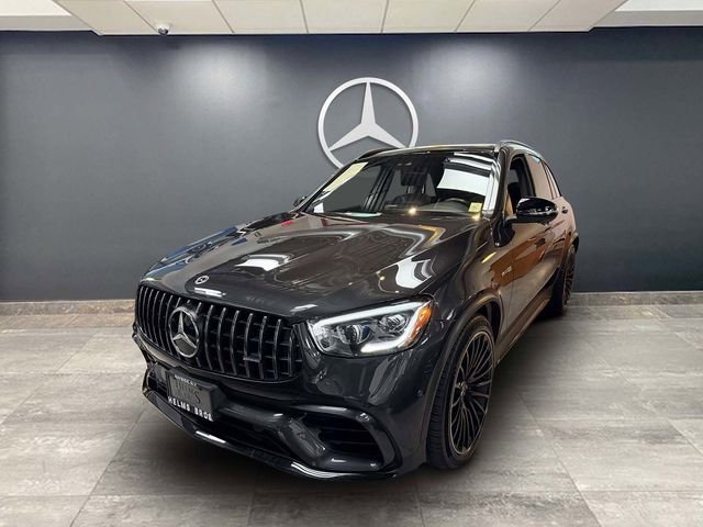 Certified Used 2021 Gray Mercedes-Benz GLC 63 AMG® image 2