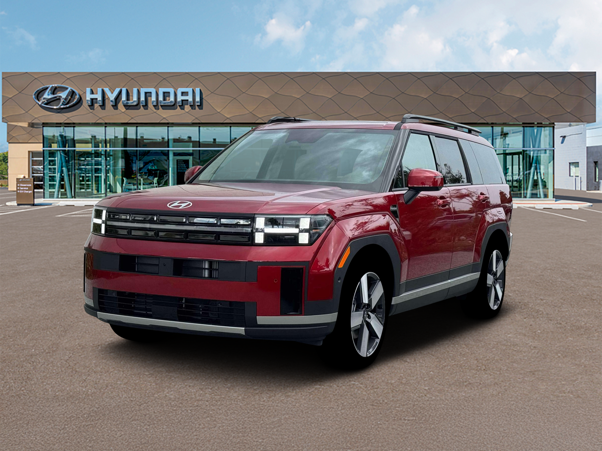 New 2026 Red Hyundai Limited image 1