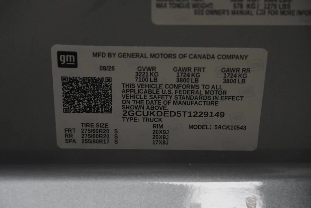 New 2026 Sterling Gray Metallic Chevrolet LT image 41