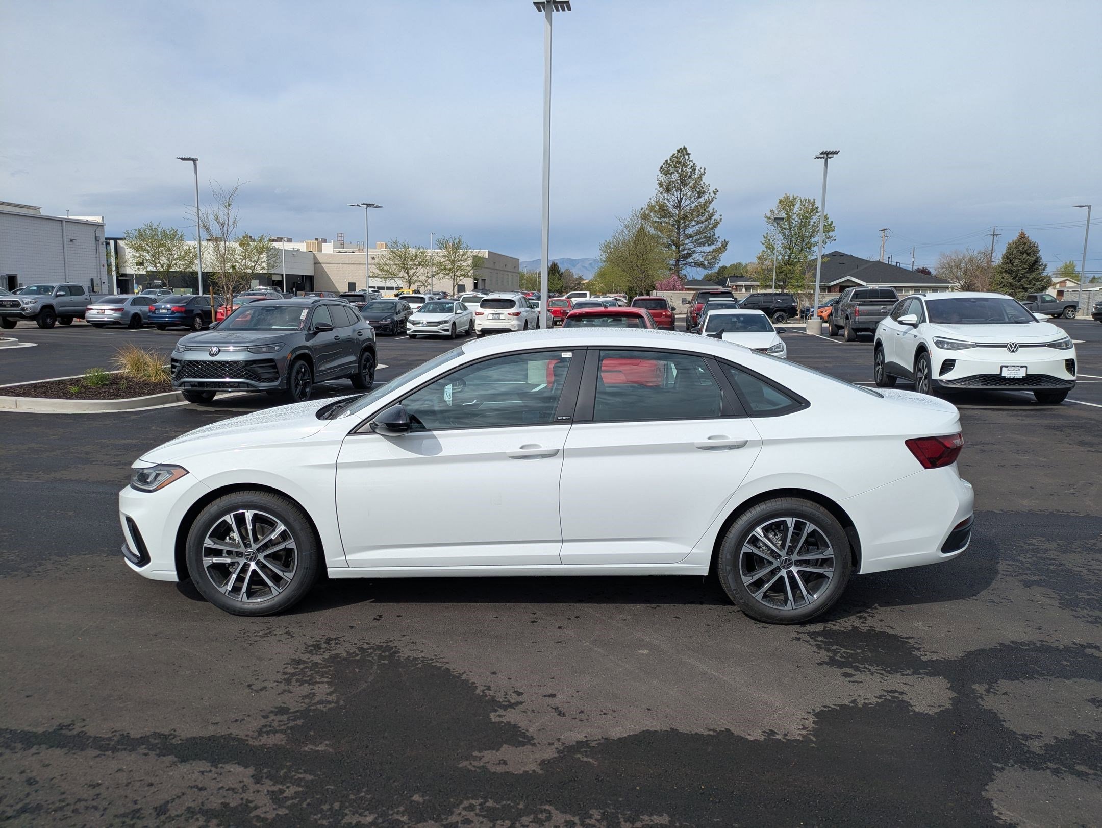 New 2026 Pure White Volkswagen Sport image 7