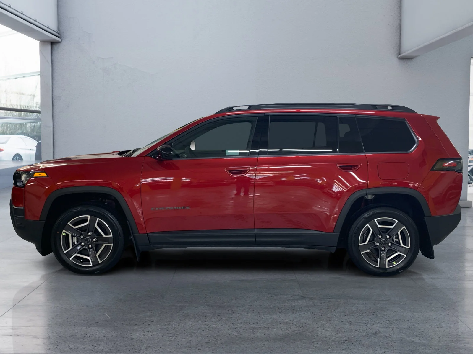 New 2026 Red Hot Pearl Jeep Laredo image 2