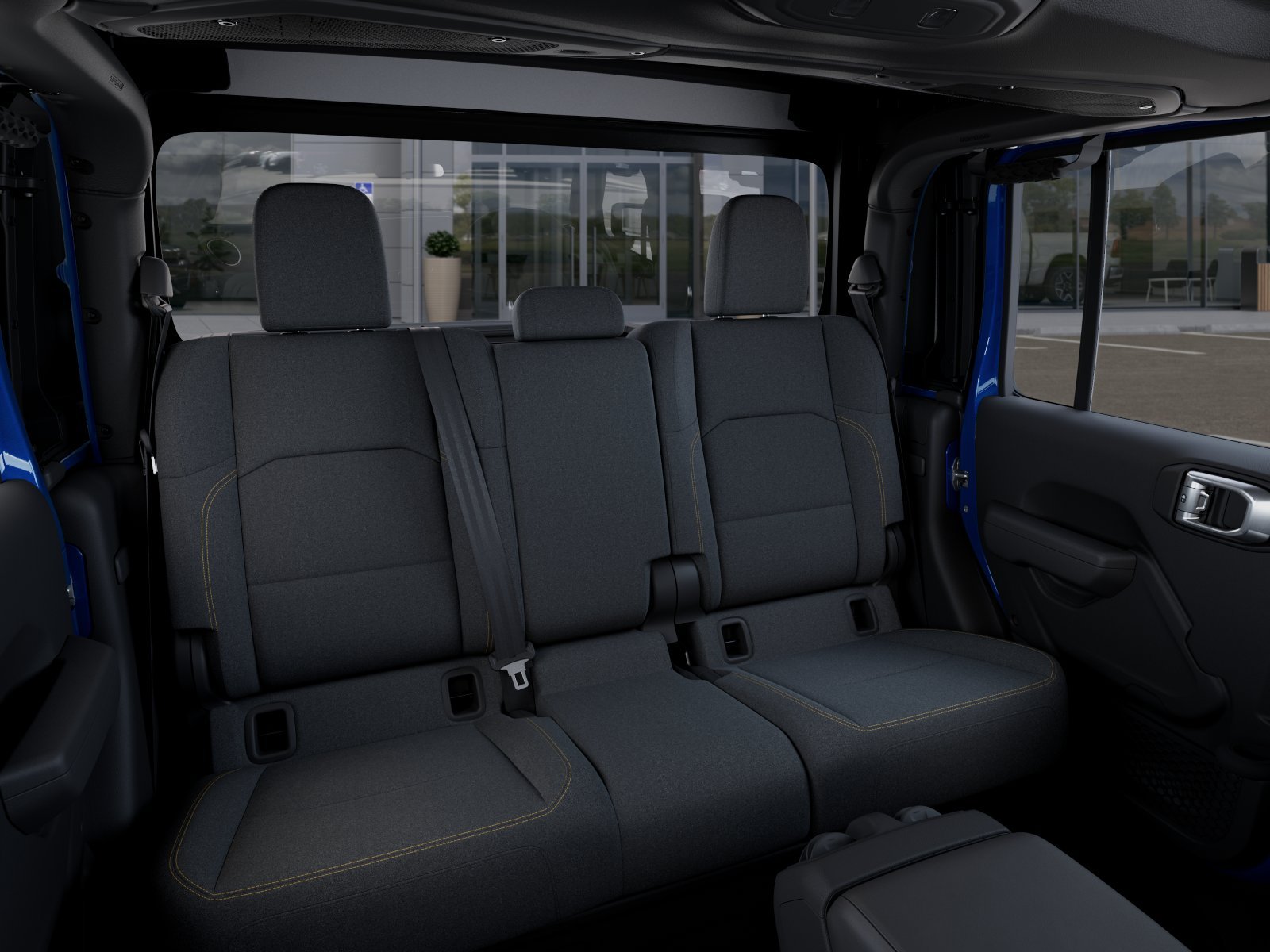 New 2026 Hydro Blue Pearl-Coat Exterior Paint Jeep Sport 4x4 image 41