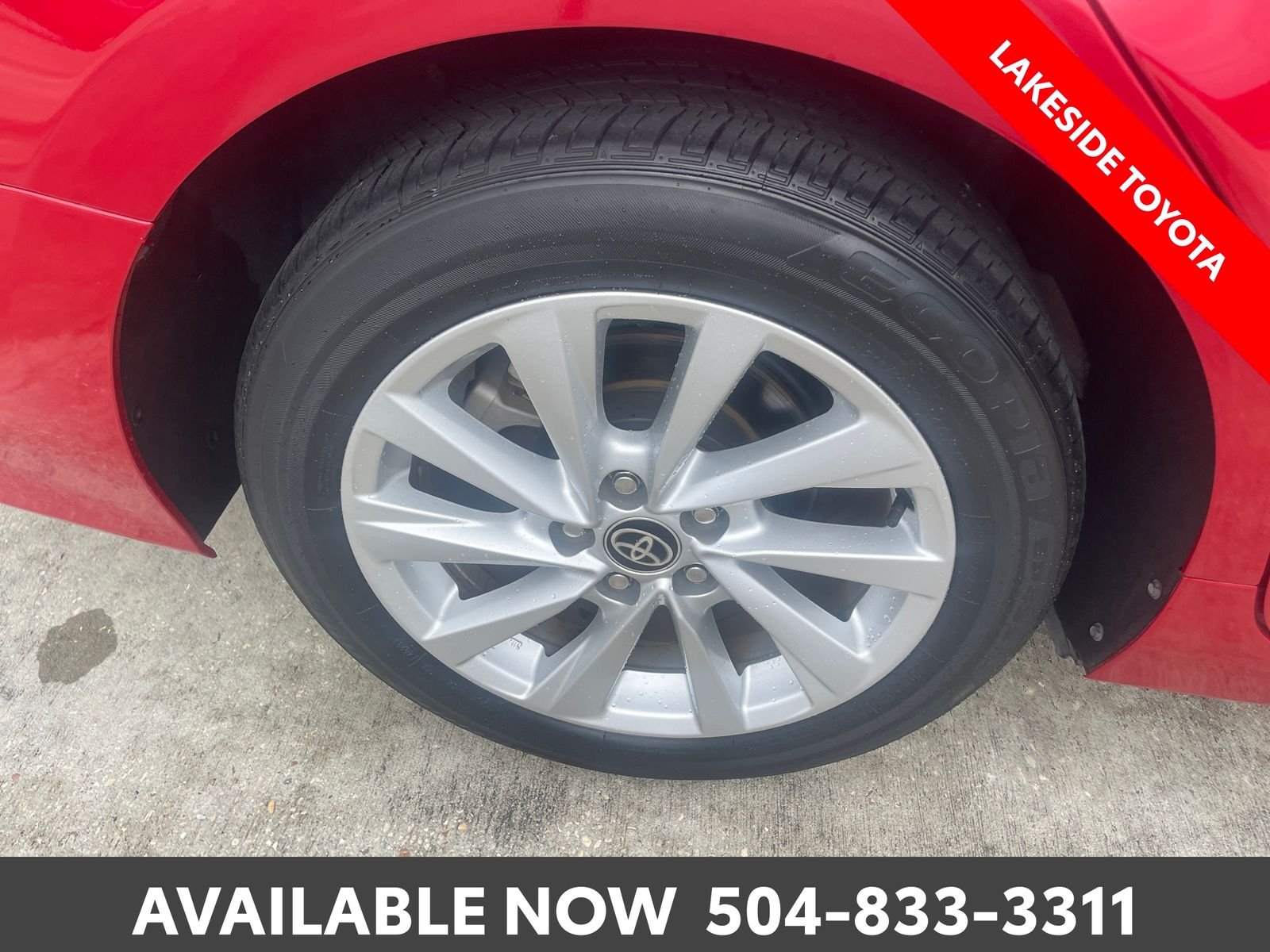 Certified Used 2024 Red Toyota LE image 13