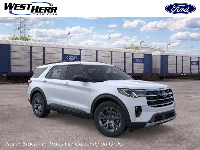 New 2026 Space White Metallic Ford Active image 1