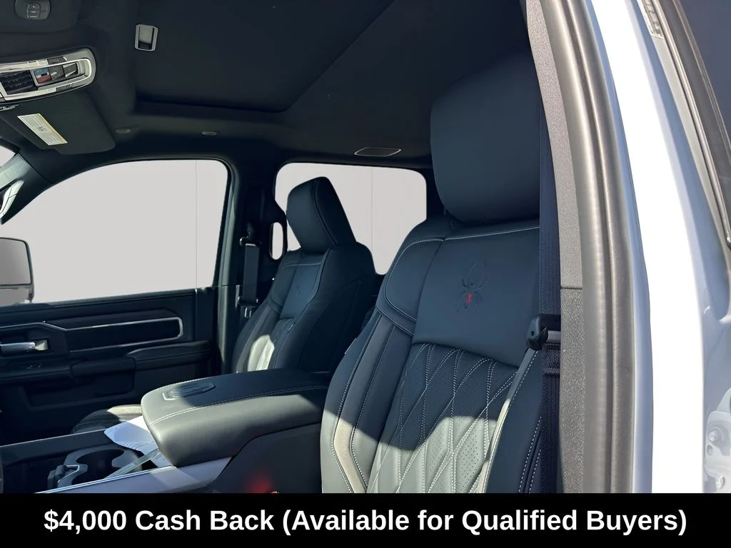 New 2026 Bright White Clear-Coat Exterior Paint RAM Laramie image 29