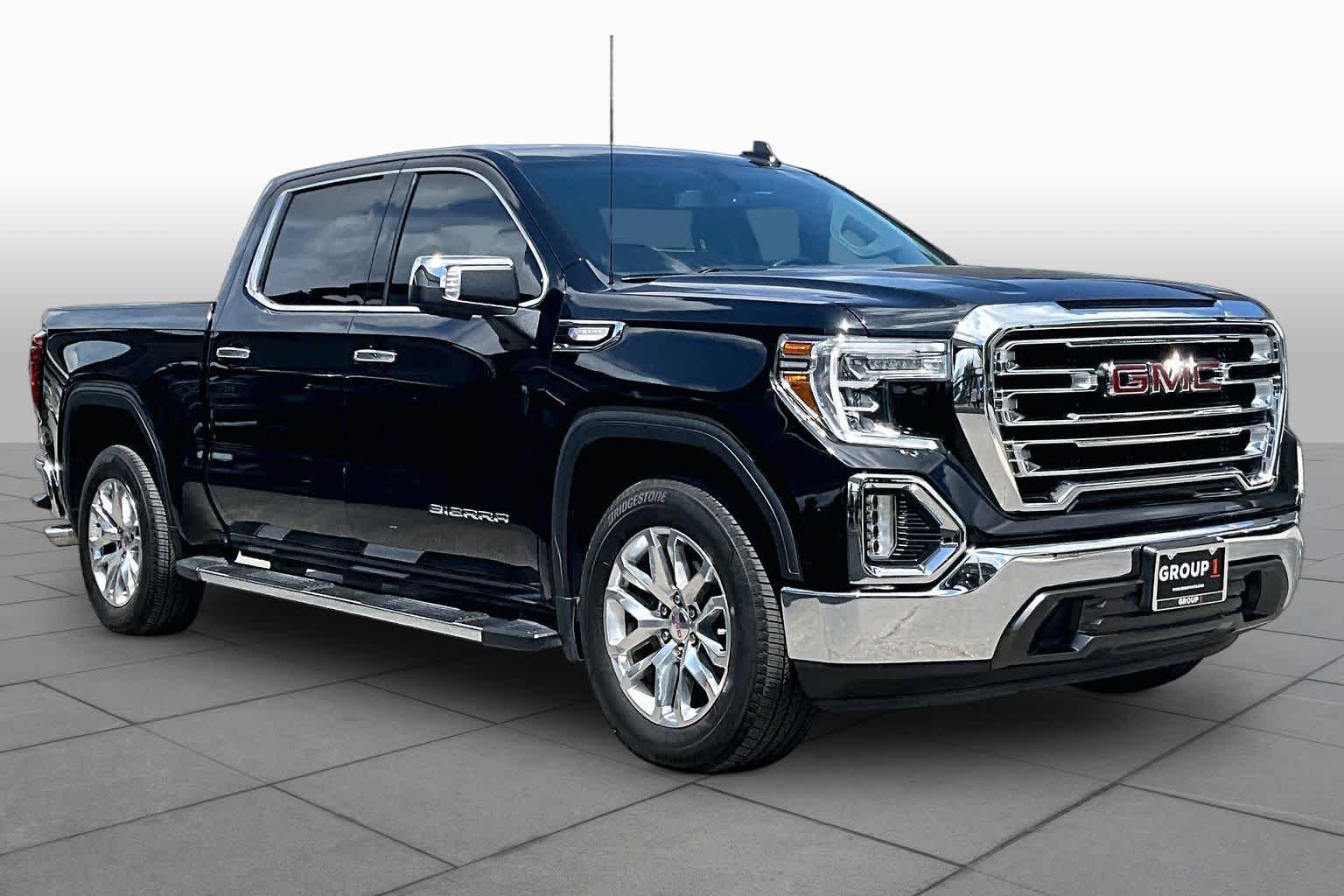 Used 2021 Onyx Black GMC SLT image 3