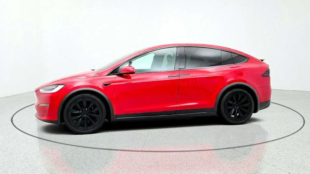 Used 2023 Red Multi-Coat Tesla AWD image 8