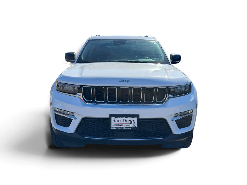 Used 2023 Bright White Clearcoat Jeep 4xe image 4