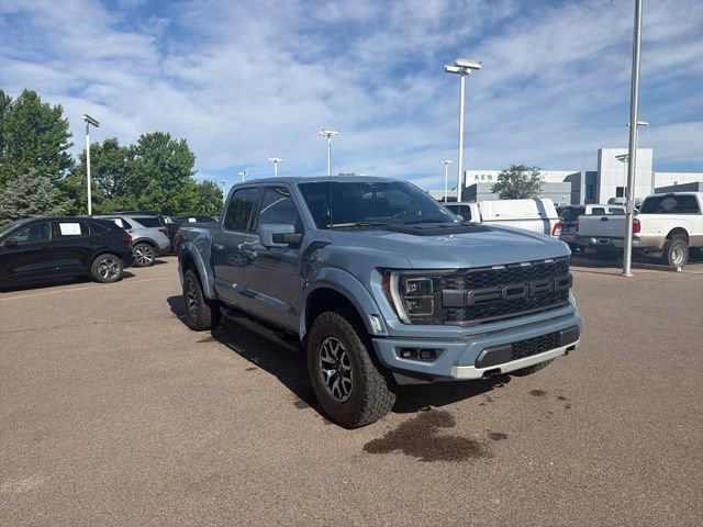 Certified Used 2023 Azure Gray Metallic Ford Raptor image 7