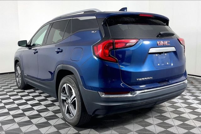 Used 2021 Blue GMC SLT image 2