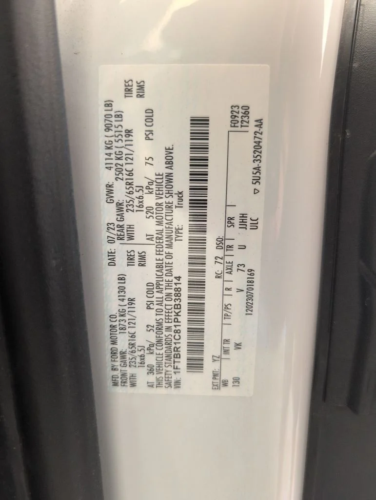 Certified Used 2023 White Ford Base image 40
