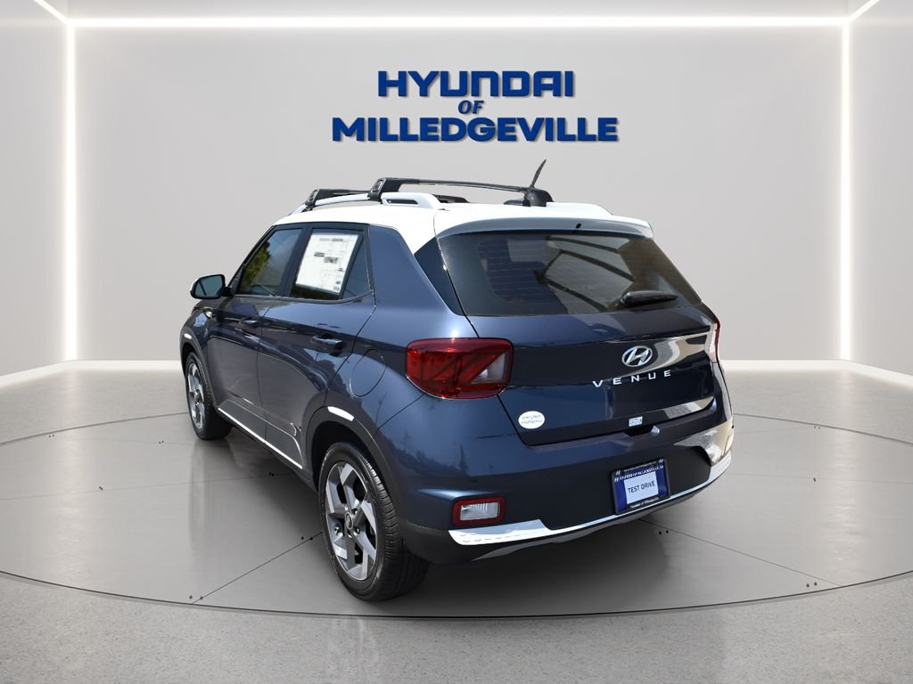 Used 2025 Denim w/White Roof Hyundai Limited image 3