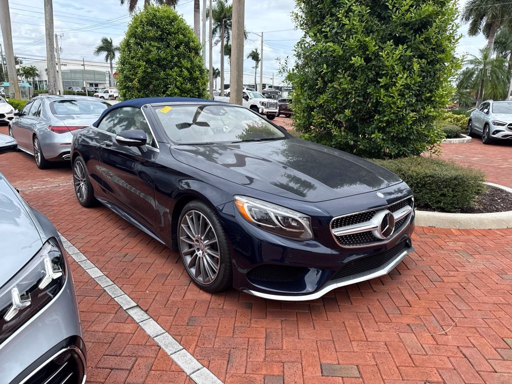 Used 2017 Blue Mercedes-Benz S 550 image 1