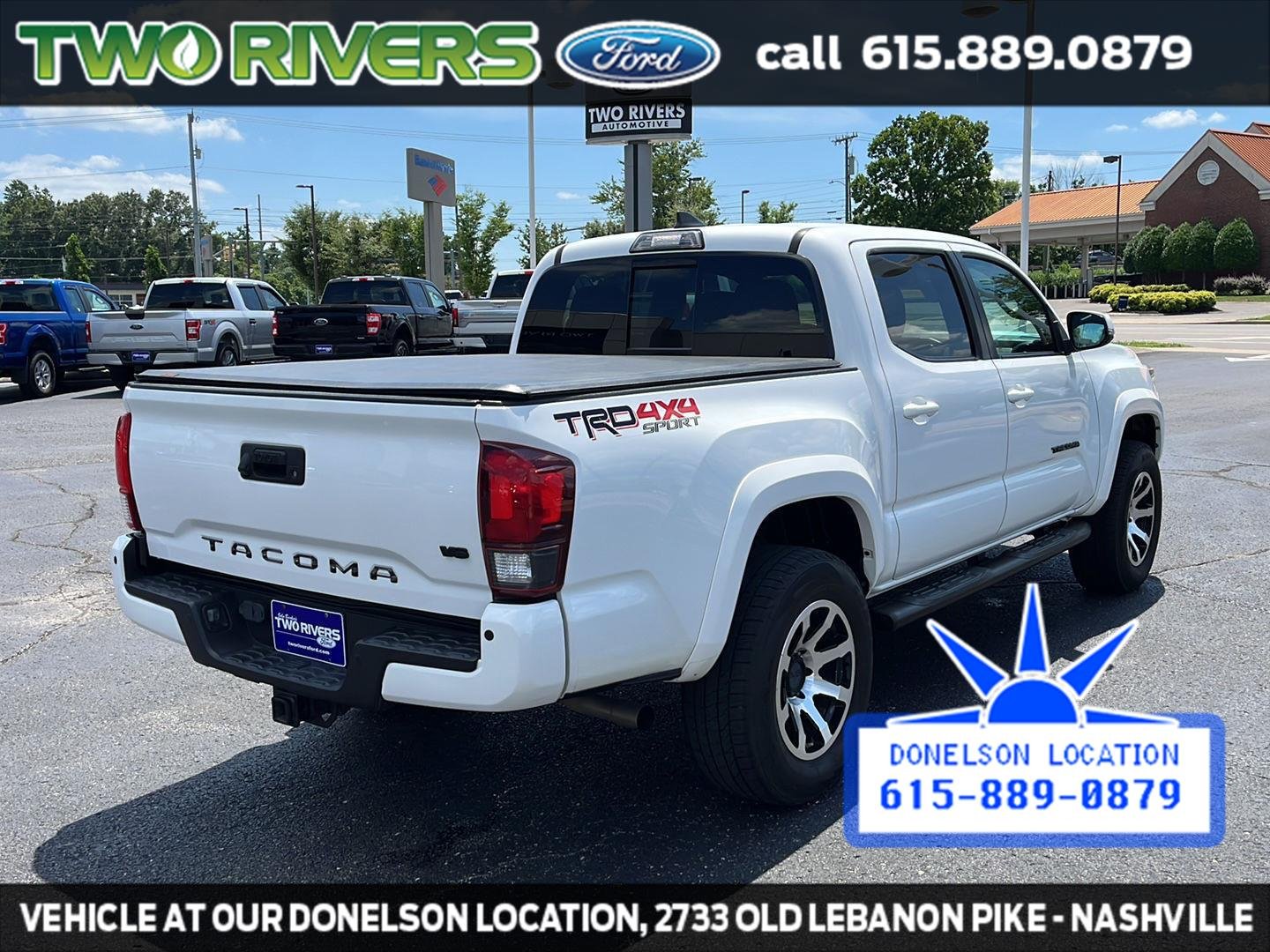 Used 2019 Super White Toyota TRD Sport image 14