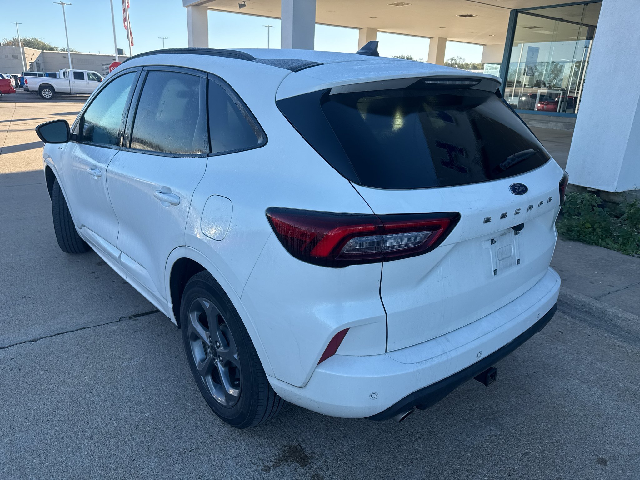 Used 2024 Star White Ford ST-Line image 8