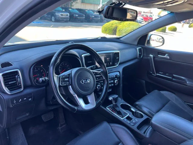 Used 2021 White Kia EX image 10