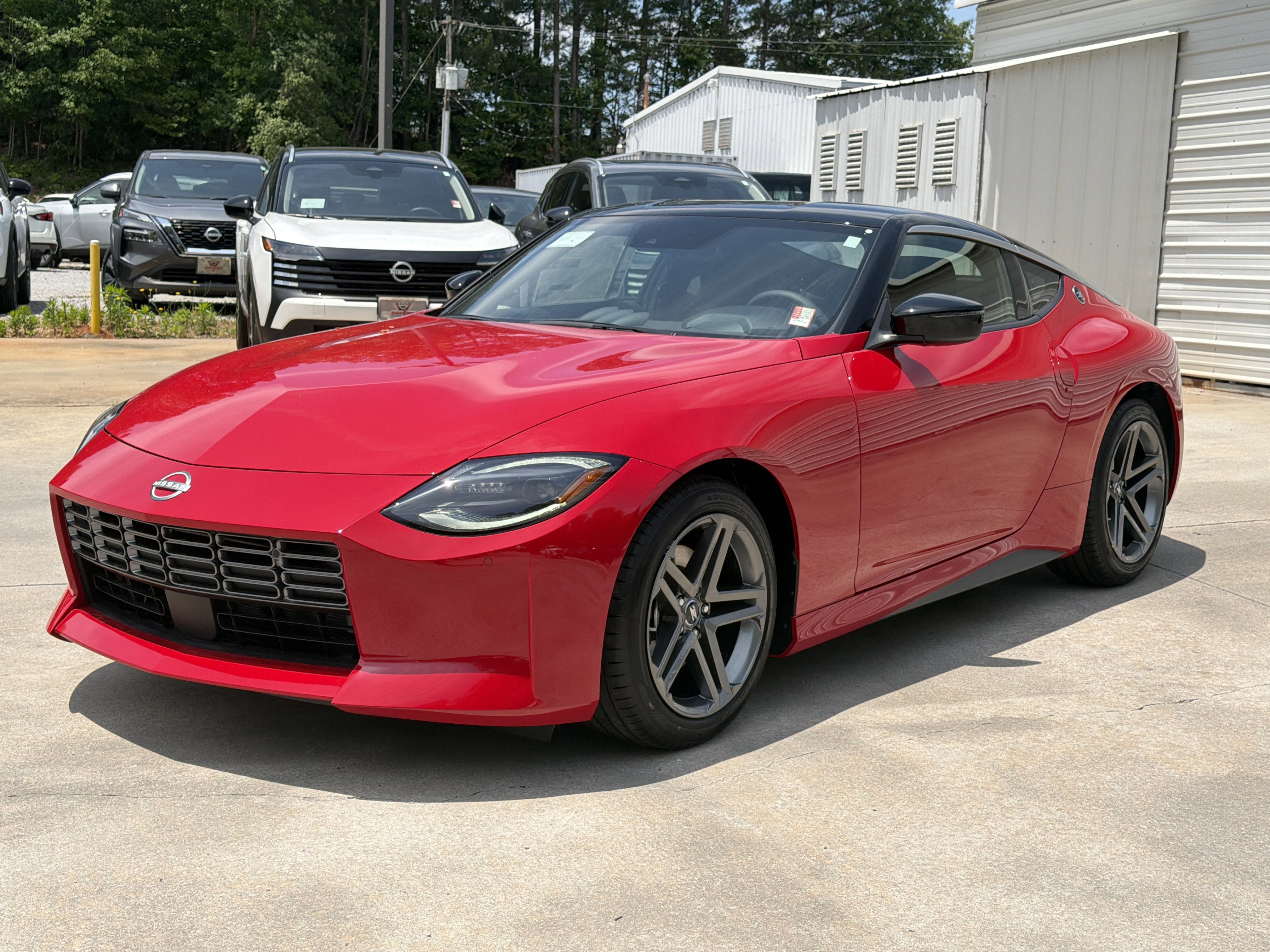 New 2026 Solid Red/Super Black Nissan Sport image 4