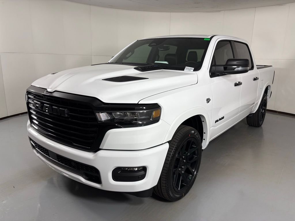 New 2026 Bright White Clear-Coat Exterior Paint RAM Laramie image 4