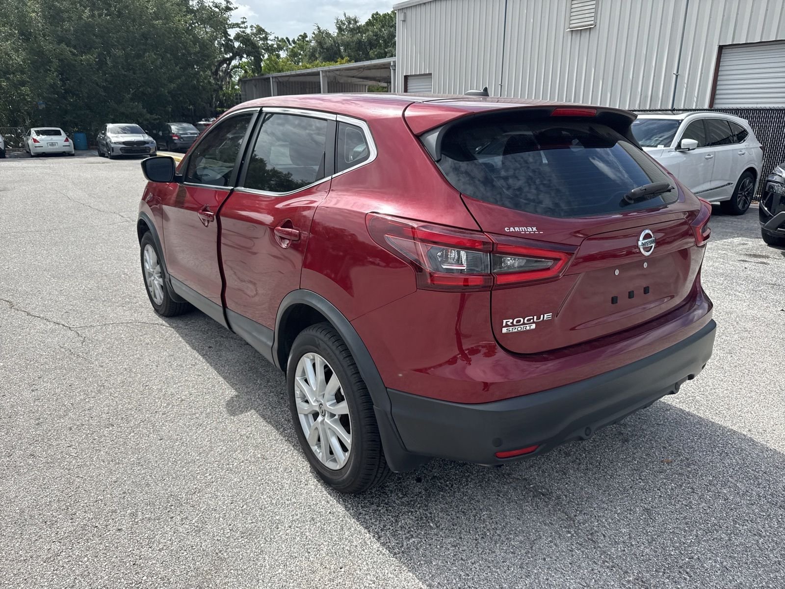 Certified Used 2020 Red Nissan S image 4