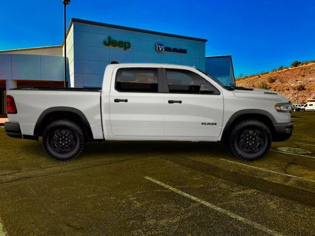 New 2026 Bright White Clear-Coat Exterior Paint RAM Rebel image 2