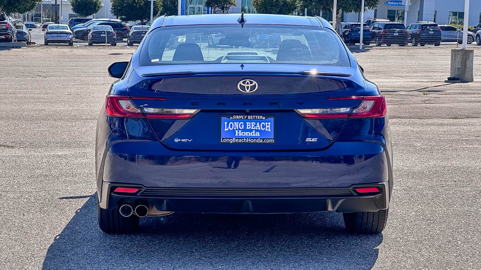 Used 2025 Blue Toyota LE image 7