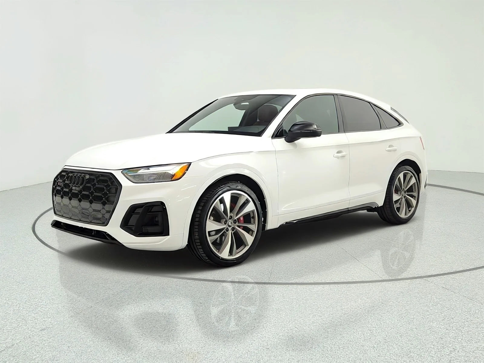 Used 2023 Ibis White Audi Premium Plus 3.0 TFSI quattro image 1