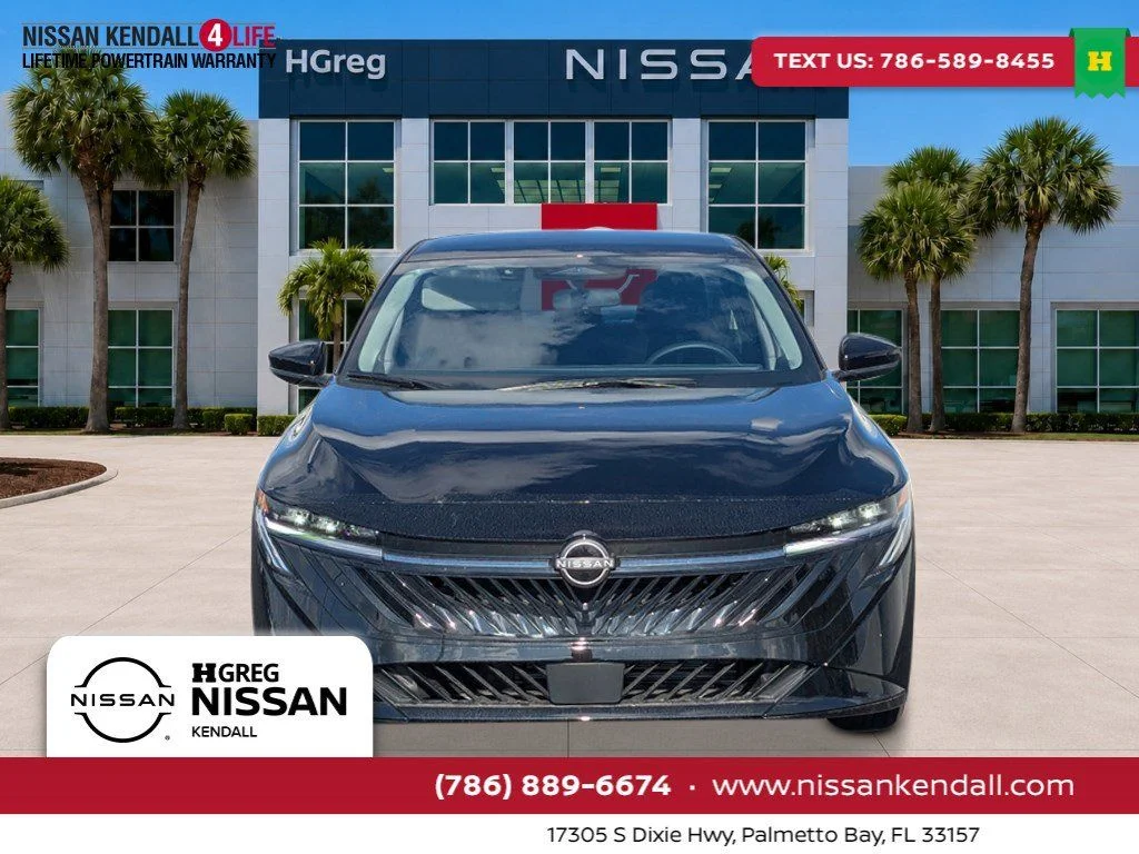New 2026 Super Black Nissan SV image 8
