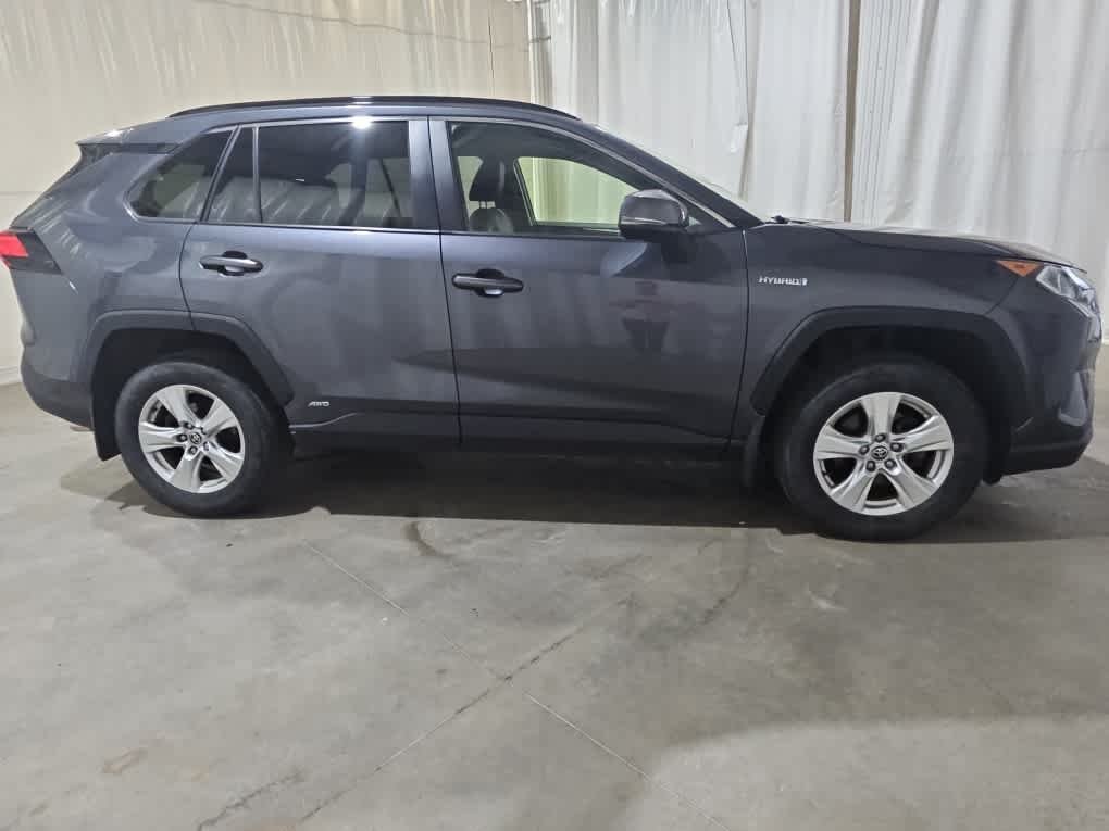 Used 2020 Magnetic Gray Metallic Toyota Hybrid XLE image 7