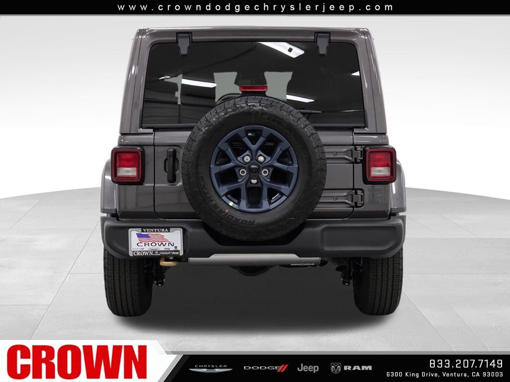 New 2026 Granite Crystal Metallic Clear-Coat Exterior Paint Jeep 85th Anniversary Edition image 6