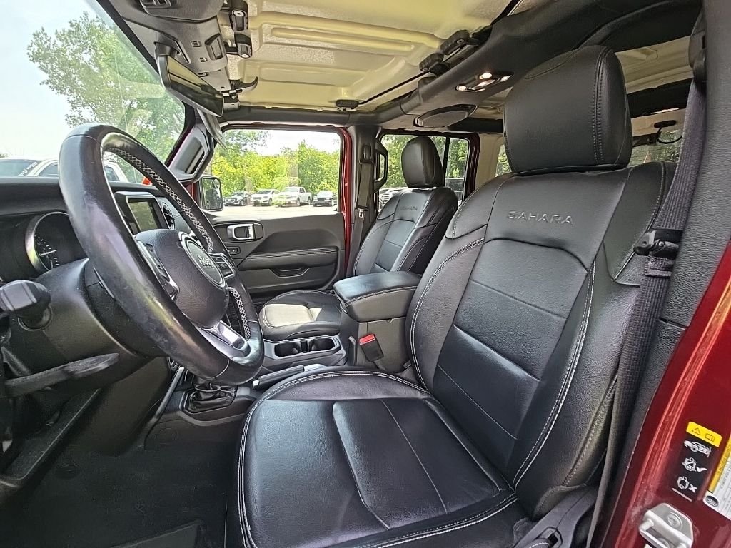 Used 2022 Red Jeep Unlimited Sahara 4xe image 15