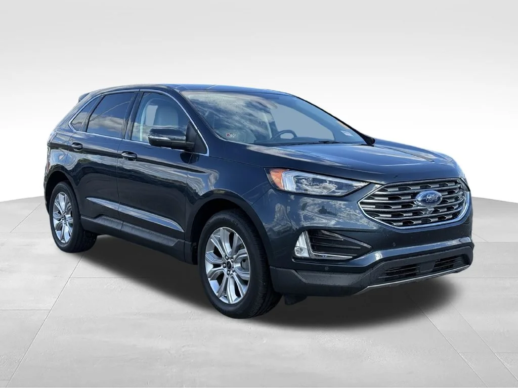 Used 2024 Blue Ford Titanium image 29